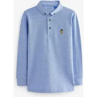 Next Langarm-Poloshirt Langärmeliges Polo-Shirt (1-tlg)