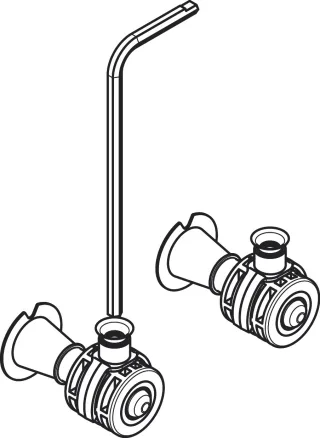 Hansgrohe Wandbefestigung EluPura WC,94783000 94783000