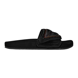 Heron Preston - Badesandale für Herren/Damen Unisex, Baumwolle, Flach (Schwarz)