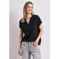 STREET ONE Blusenshirt aus reiner Baumwolle