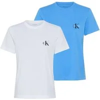 Calvin Klein Jeans T-Shirt MONOLOGO CN 2 PACK TEE (Packung, 2-tlg., 2er-Pack), Logoschriftzug