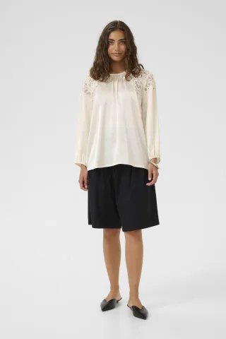 Langarm-Bluse CUcamusa Langarm-Bluse Classic fit