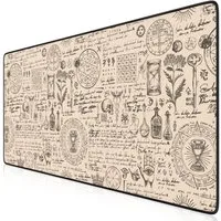 Titanwolf Gaming Mauspad XXL Speed Mousepad 900 x 400 x 3 mm, große Tischunterlage, rutschfest, abwaschbar, Geschwindigkeit & Präzision, Alchemy