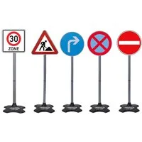 Jamara Spiel-Verkehrszeichen Traffic-Set Grand B (5-tlg)