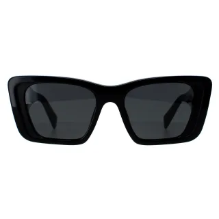 Prada Rectangle Womens Schwarz Dunkelgrau PR08YS