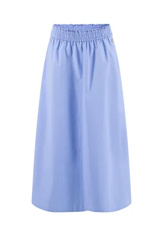 FYNCH-HATTON - SKIRT FRILLS SOLID cornflower blue - Gr. - 34