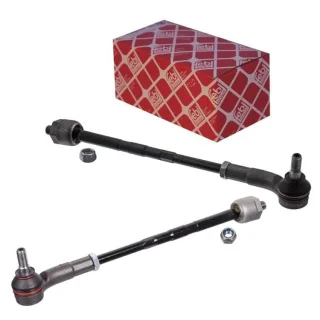 2 Febi Spurstange + Spurstangenkopf vorne Seat Ibiza Toledo Skoda Rapid VW Polo
