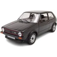 Norev Modellauto VW Golf 1 GTI 1976 schwarz, Maßstab 1:18