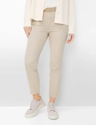 Raphaela by Brax Damen Hose Style PAMINA 6/8 SAND, hellbeige, Gr. 46K