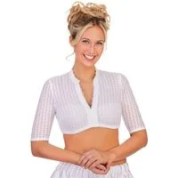 MarJo Dirndlbluse Dirndlbluse - HENRIETTE-LINDA 2 - weiß