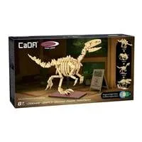 Dinosaurier Fossil Velociraptor im Maßstab 1:9, Modellbau beige