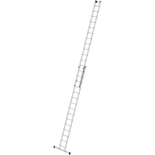 Munk Sprossen-Schiebeleiter mit Standard-Traverse - 011615