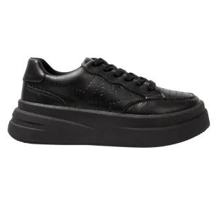 Kappa - "Ari" Sneaker für Damen, Plattform-Absatz (Schwarz)