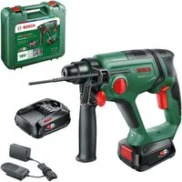 Bosch Home & Garden Akku-Bohrhammer UniversalHammer, mit Akku 18V/2,5Ah und Ladegerät AL 1