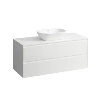 Laufen Waschtischunterschrank und Waschtisch-Platte LANI 493x1182x527 H4043311122601