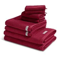 ROSS Handtuch Set Selection, Frottee (Spar-Set, 8-St), 2 X Wasch- 2 X Gäste- 2 X Dusch- 2 X Handtuch im Set - Baumwolle