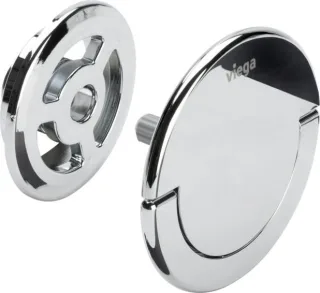 Viega Rosette Visign M4 6155.09 in Kunststoff verchromt 632267
