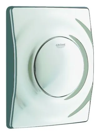 Grohe Urinal-Betätigung Surf 37018 mit Druckknopfbetätigung mattchrom, 37018P00 37018P00
