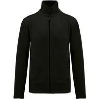 Kariban Fleecejacke Mikrofleece-Jacke mit Reißverschluss für Herren
