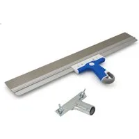 DEWEPRO Flächenspachtel DEWEPRO Flächenspachtel Rakel, 3K-Softgriff 600x50mm inkl. Stielhalte