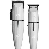 JRL Haarschneider JRL Limitierte Ghost Edition Combo Kit 1, Clipper + Trimmer Set Ghost Edition 2 Geräte, Reset IQ Charge Smart-Clip Techn. Cool-Blade System Dual-Speed Motor