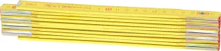 KS Tools Holz-Gliedermaßstab, gelb, 2m gelb - 300.0060