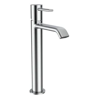 LAUFEN Waschtischarmatur MEDA Festauslauf Ausladung 120 mm ohne Ablaufventil chrom HF506614100000