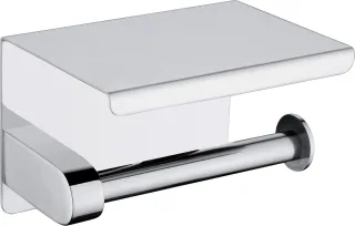 Neuesbad Wandmontage Toilettenpapierhalter mit Regal, Chrom NB1DEADR02211