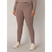 Base Level Curvy Treggings mit elastischem Bund und angedeuteten Eingrifftaschen