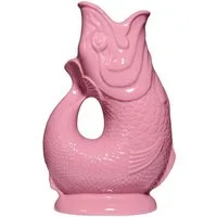 Gluckigluck Wasserkaraffe, (Original Gluggle Jug aus England), mit Gluckergeräusch, handgefertigt, ikonisches Fisch-Design, 1,2 L