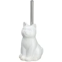 WENKO WC-Garnitur Cat Weiß, Keramik