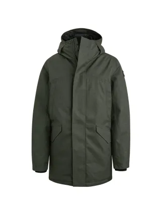 Vanguard - Parka jacket MELANGE TWILL deep forest - Gr. - XXXL