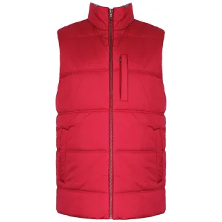 Hackett London Polar Fleece Mens Red Gilet