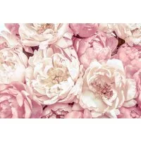 Komar Vliestapete Vlies - Peonies - Größe 368 x 248 cm, glatt, bedruckt, (1 St), Wohnzimmer, Schlafzimmer