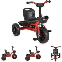 Byox Dreirad Dreirad Hunter EVA-Reifen, verstellbarer Sitz, Korb, ergonomische Griffe