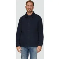 s.Oliver Funktionsjacke Outdoor-Jacke Canvas-Jacke mit Cordkragen