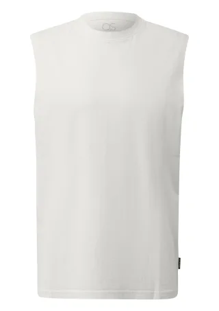 qs - T-Shirt creme - Gr. - XL