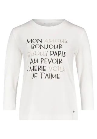 Betty & Co - Casual-Shirt weiß - Gr. - M