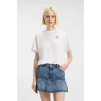 HUGO T-Shirt Vintage Tee mit Logo-Badge