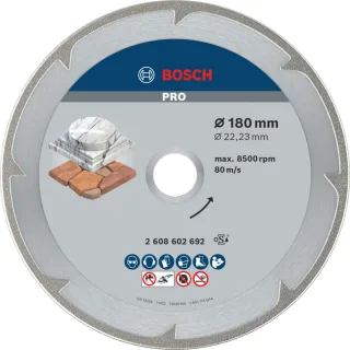 Bosch PRO Diamanttrennscheibe Best for Marble - 2608602692