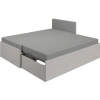 PAIDI Jugendbett FLYNN in verschiedenen Ausführungen, Ausziehbett mit 2 Liegeflächen, Gästebett, Metallgestell inkl. Lattenroste, 2-in-1 Funktionsbett