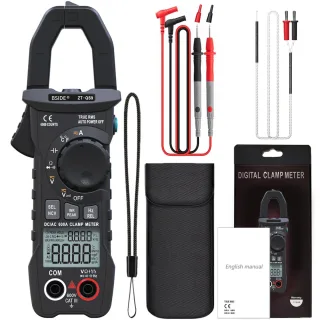 BSIDE ZT-QS9 Digital Clamp Meter 600A Current True RMS Smart Plier ammeter Auto Rang 6000 Counts Multimeter DC AC Voltag