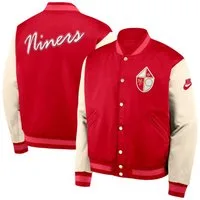 Nike Collegejacke Nike Collegejacke San Francisco 49ers Nike Legacy Bomber Jacket