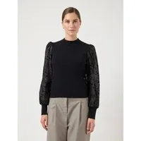 Y.A.S Rundhalspullover YASDOTME LS KNIT PULLOVER S. NOOS