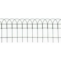 Floraworld Maschendrahtzaun Floraworld Knotengeflecht-Zaun 10 m x 65 cm