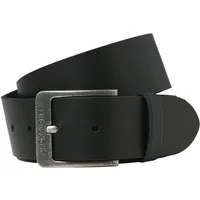 Jack & Jones Ledergürtel JACBRAGA LEATHER BELT SN mit silberner Schließe