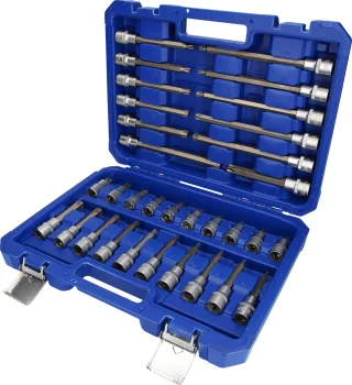 Brilliant Tools 1/2" Steckschlüssel-Satz, 32-tlg, Torx-Profil - BT022532