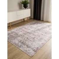 benuta Teppich George, rechteckig, Höhe: 5 mm, Vintage-Look, Kurzflor, Teppich Wohnzimmer, Schlafzimmer, Waschbar