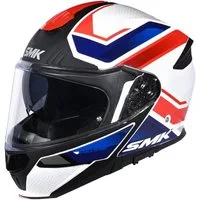 SMK Motorradhelm Gullwing Supertour Klapphelm, vorbereitet für Kommunikationssystem,integriertes Sonnenvisier
