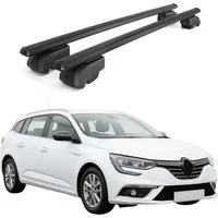 OMAC Dachträger Dachträger für Renault Megane mk4 Grandtour 2016-2025 Alu 2x (2-St), Wasserbeständig,Abnehmbar,Multifunktional,Leichtgewichtig